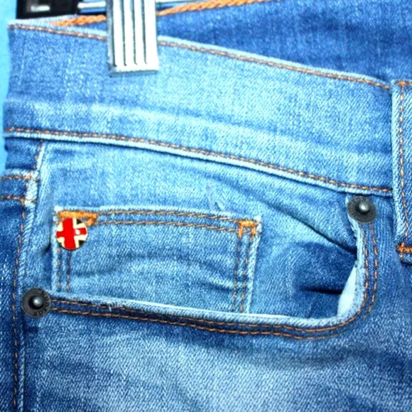 Hudson Krista Super Skinny Jeans Blue Size 28 - Picture 5 of 9